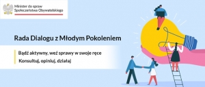 obrazek osc��w do Rady Dialogu z Młodym Pokoleniem. Twój głos może mieć realny wpływ wiecej