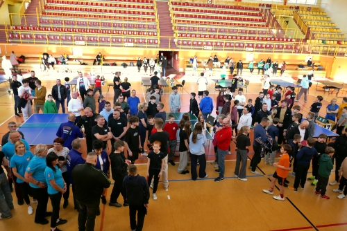 Zdjęcie do aktualności: Turniej o Puchar Burmistrza Gminy Opatówek w tenisie stołowym          wiecej