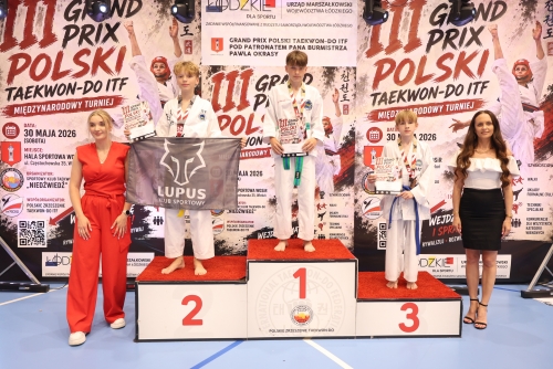 Zdjęcie do aktualności: Sukcesy zawodników Lion Fight Club podczas III Grand Prix Polski w Taekwon-do ITF  wiecej